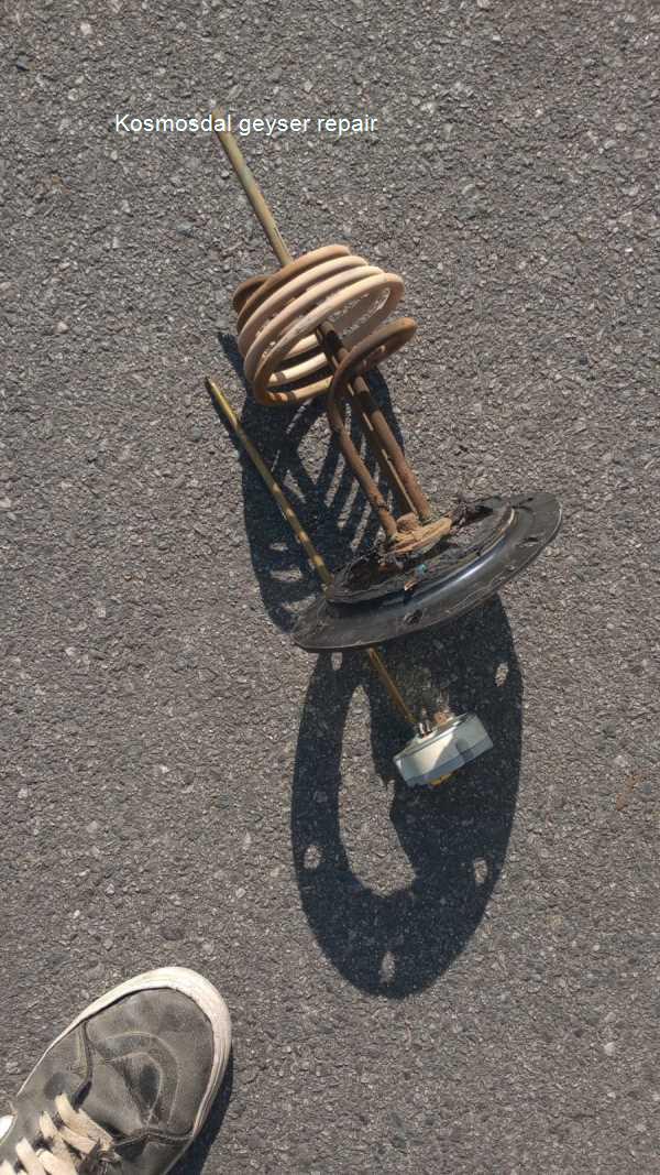 Kosmosdal geyser repair