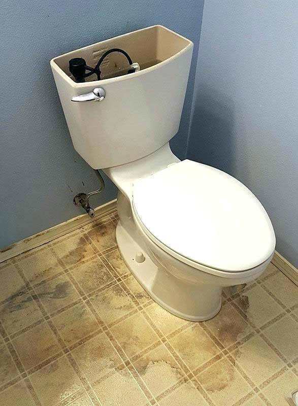 Kaya Sand leaking toilet