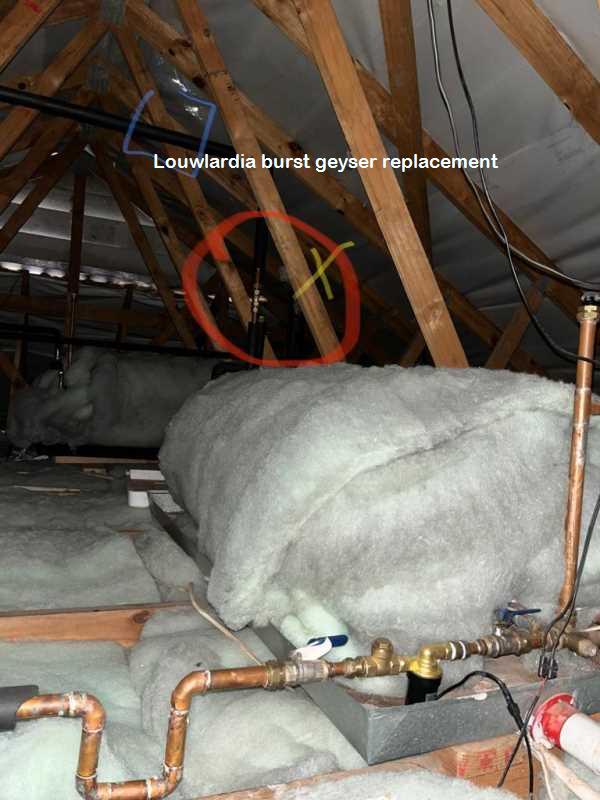 Louwlardia burst geyser replacement including guarantees and free call out fees all hours including weekends and public holidays.