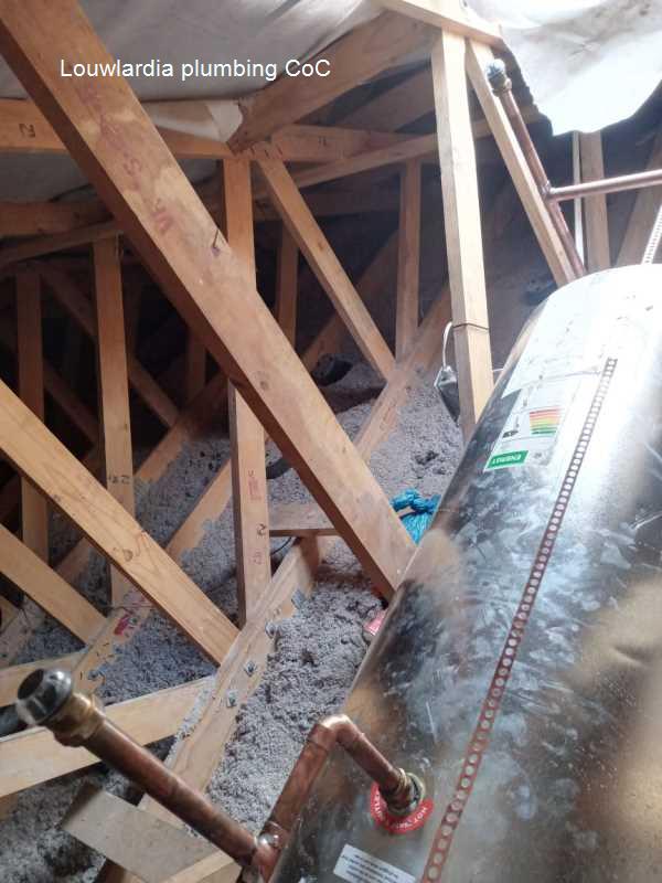Louwlardia plumbing CoC