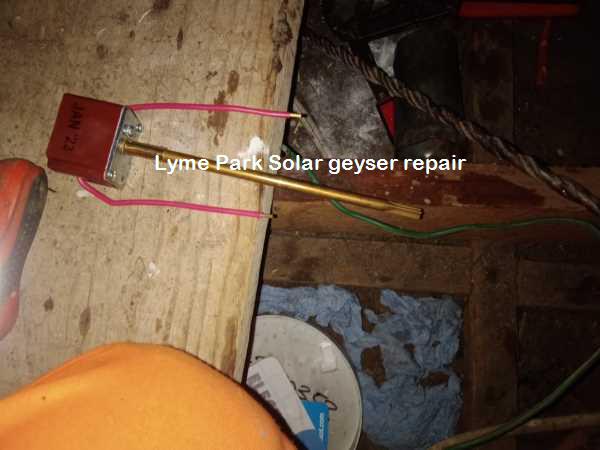 Lyme ParkSolar geyser repairs done with a guarantee by a certified plumber