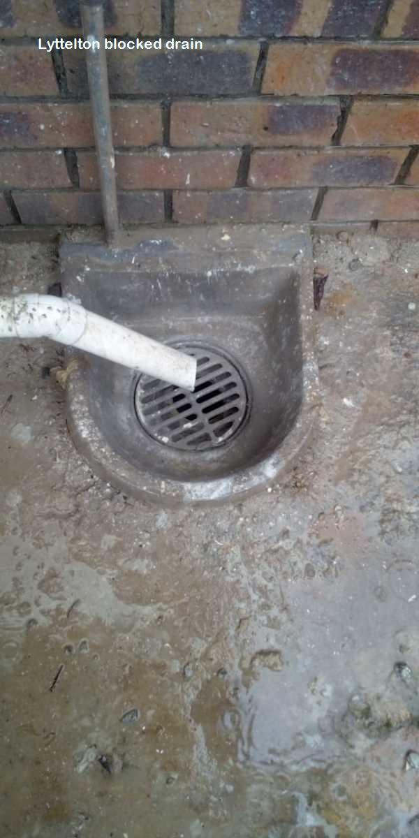 Lyttelton blocked drain cleaners