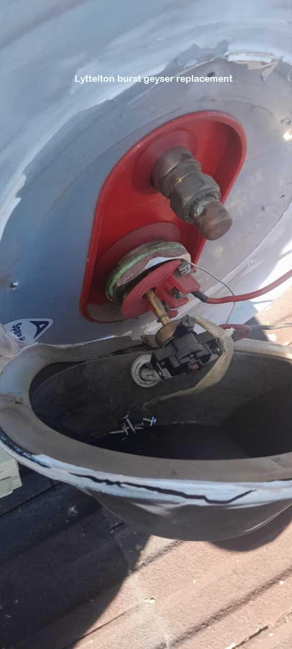 Lyttelton burst geyser replacement done by qualified plumbers offering guarantees and a free call out fee.