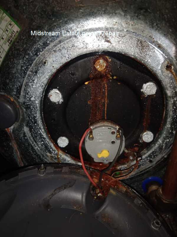 Midstream Estate geyser repair