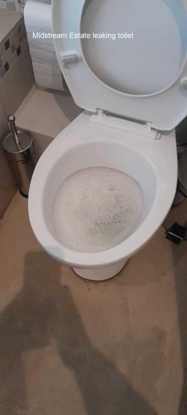 Leaking toilet in Midstream Estate. Toilet leaks can escalate into serious problems if not addressed quickly. Our dedicated team specializes in timely repairs that protect your home from water damage. Trust us for reliable service today!