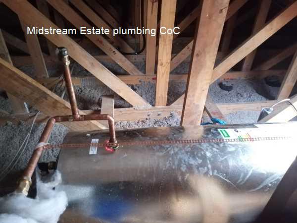 Midstream Estate plumbing CoC