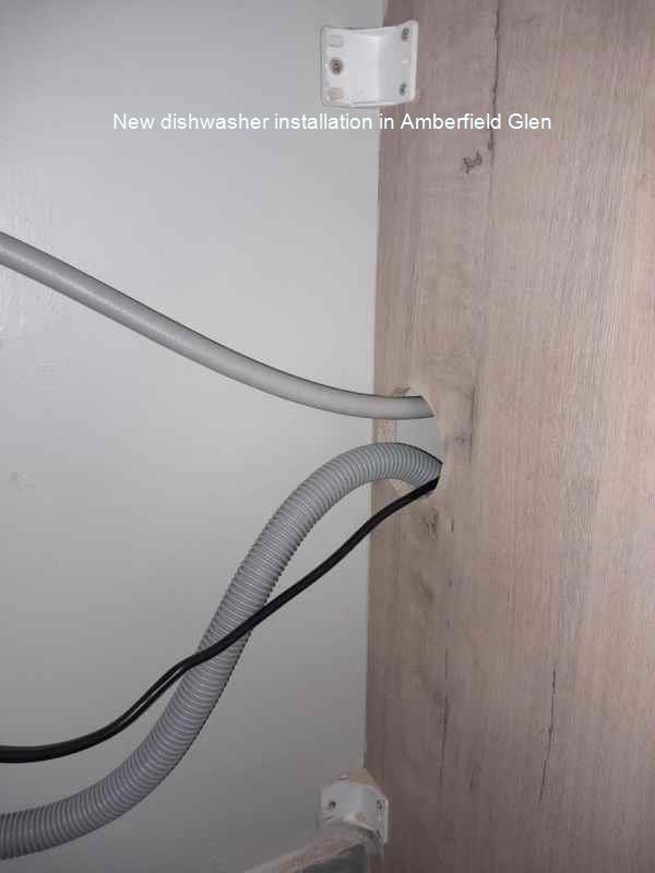 Amberfield Glen new dishwasher installation