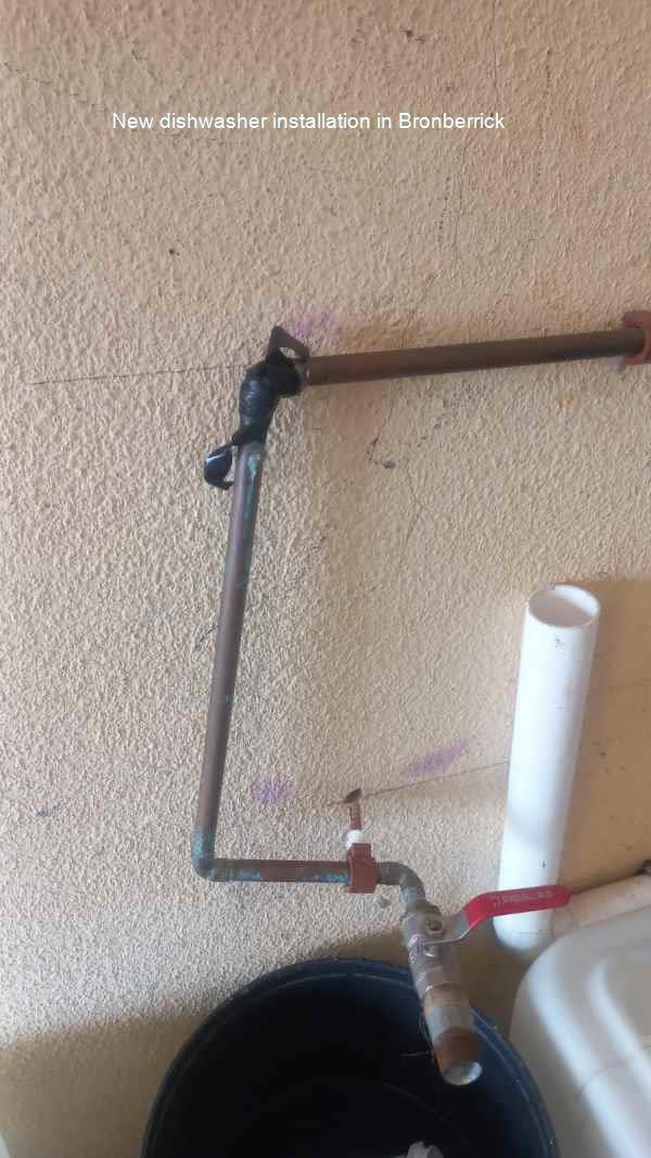 Bronberrick new dishwasher installation