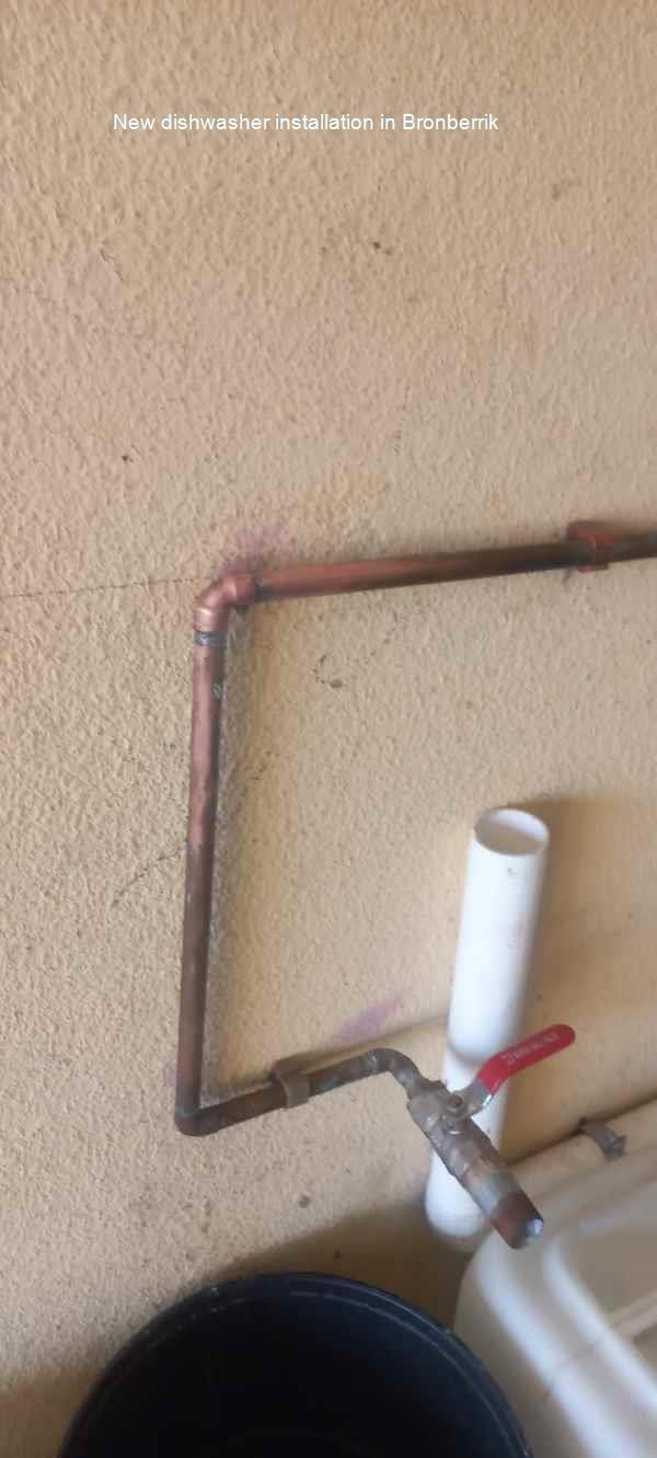 Bronberrik new dishwasher installation