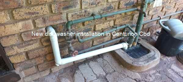 Centurion Cbd new dishwasher installation