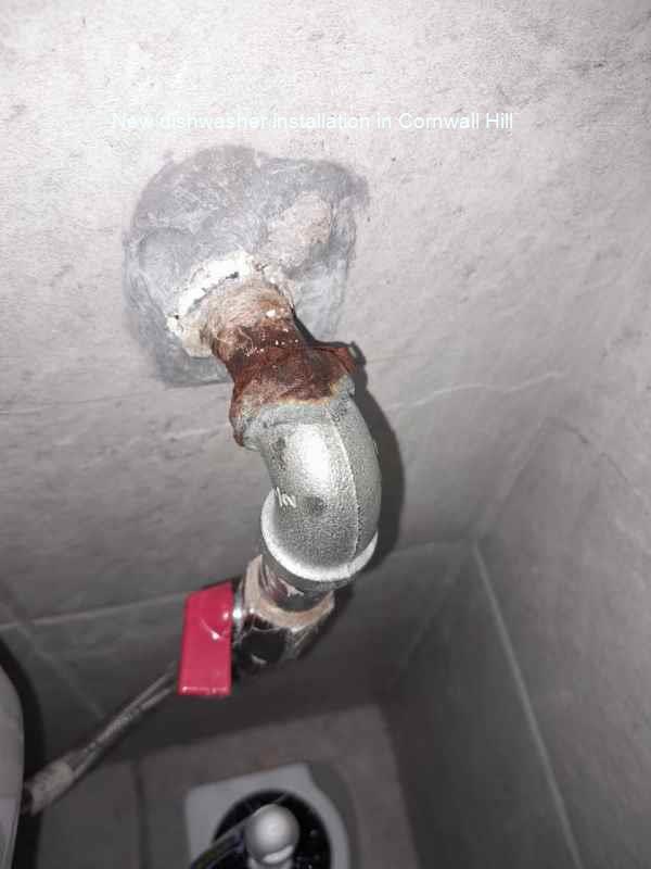 Cornwall Hill new dishwasher installation