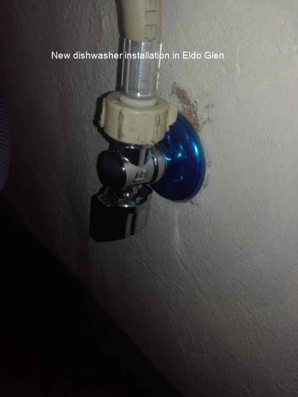 Eldo Glen new dishwasher installation