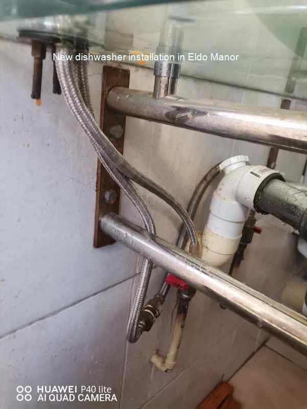 Eldo Manor new dishwasher installation