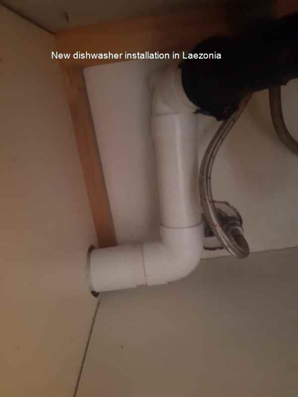 Laezonia new dishwasher installation