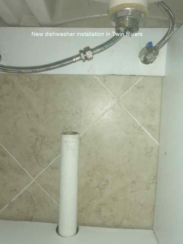 Twin Rivers new dishwasher installation