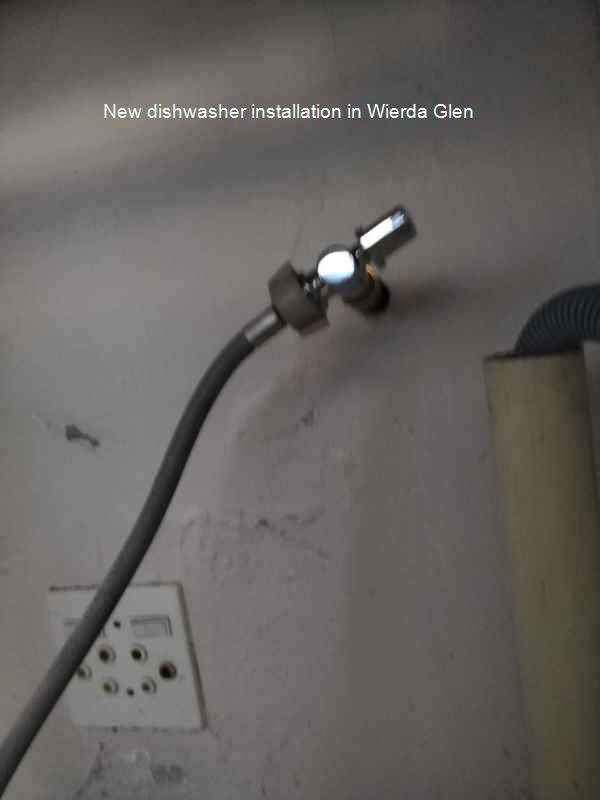 Wierda Glen new dishwasher installation