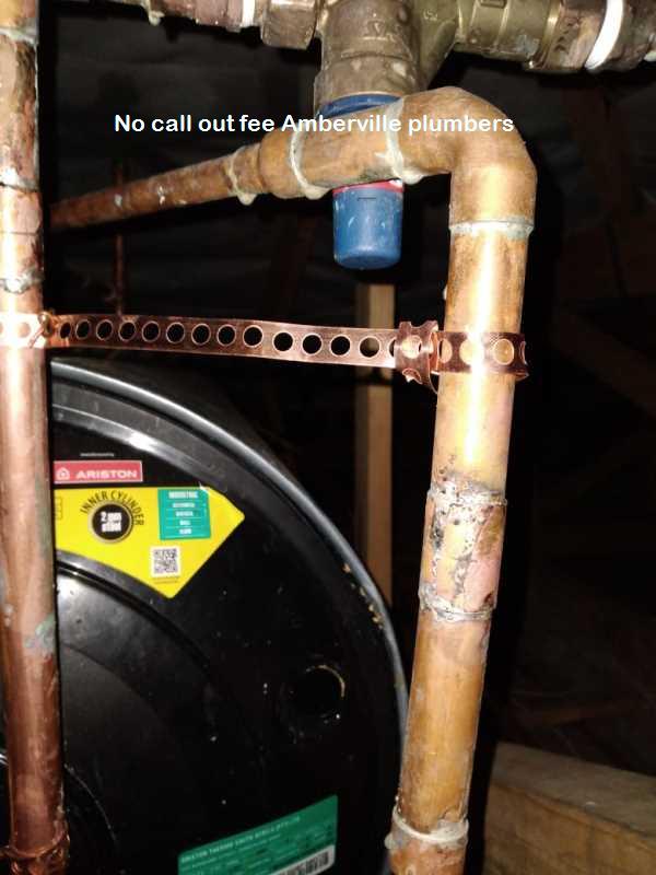 No call out fee Amberville plumbers