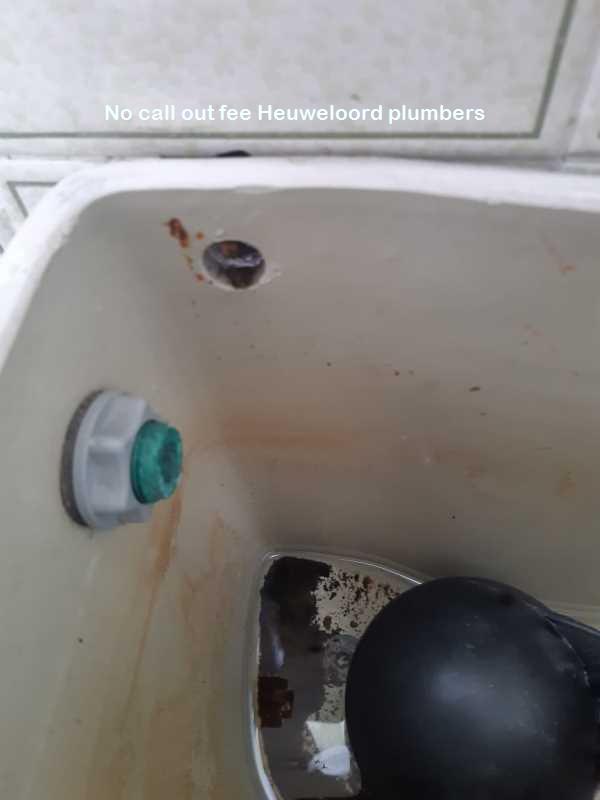 No call out fee Heuweloord plumbers