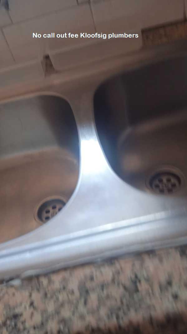No call out fee Kloofsig plumbers