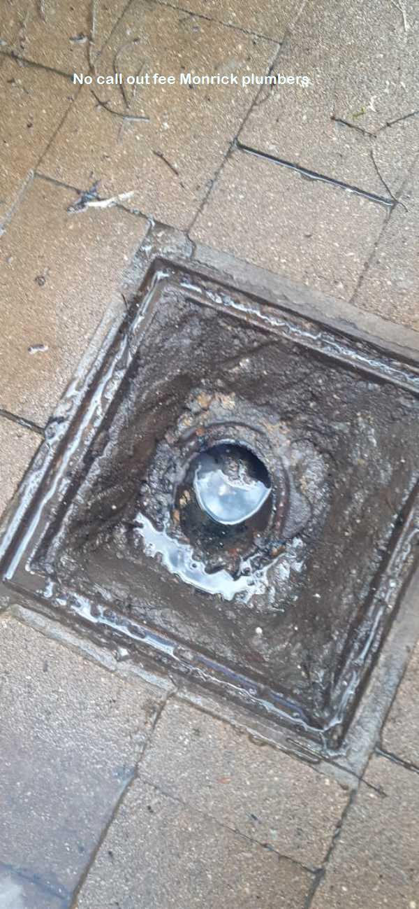 No call out fee Monrick plumbers