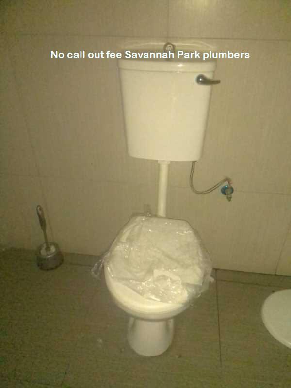 No call out fee Savannah Park plumbers