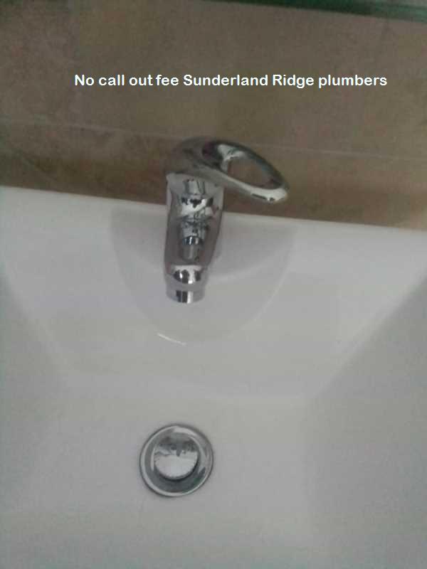 No call out fee Sunderland Ridge plumbers