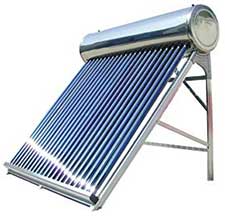 Palmridge solar geyser