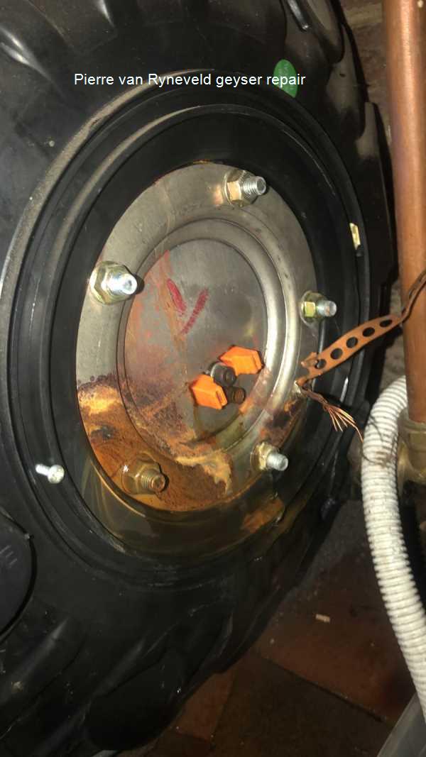 Pierre van Ryneveld geyser repair