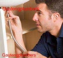 Plumber working in the Gauteng area