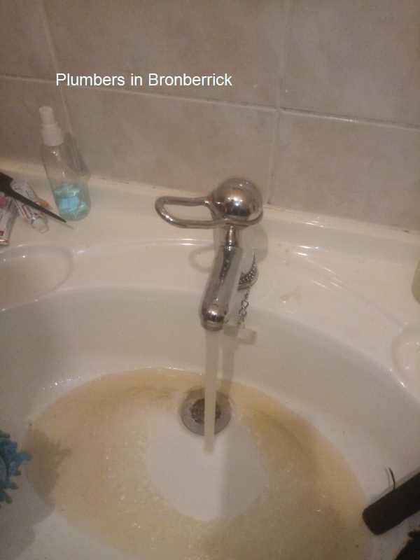 Plumbers in Bronberrickoffers guarantees on all work done with a free call-out fee at all hours.