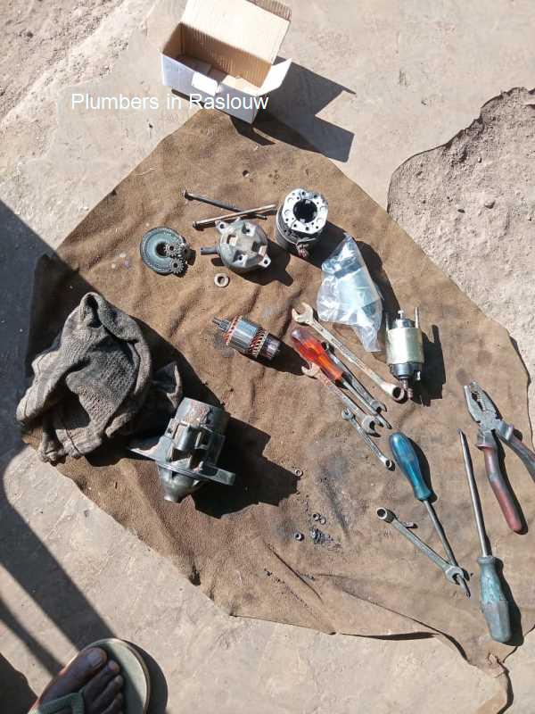 Plumbers in Raslouwoffers no obligation quotations with a free call-out fee with guarantees on all work done.