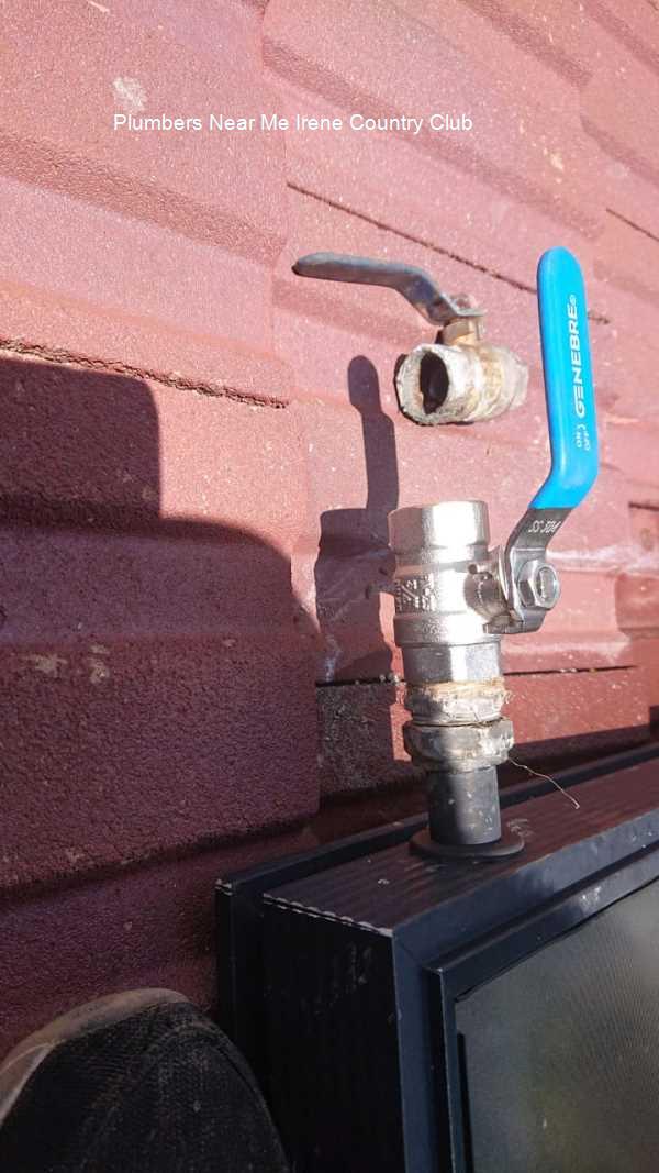 Plumbers near me Irene Country Club
