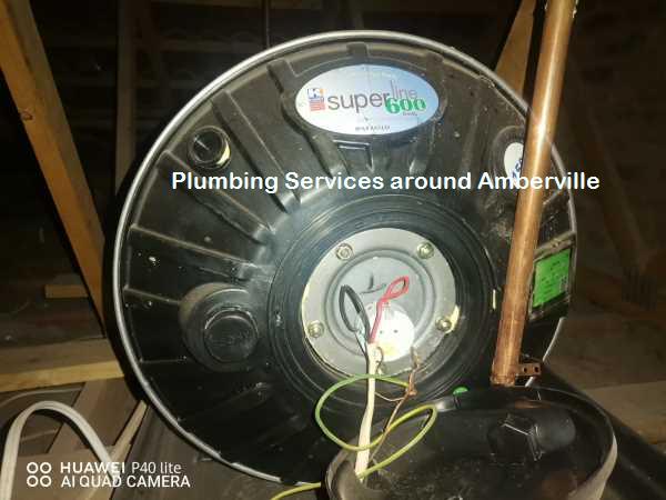 Plumbing services around Amberville