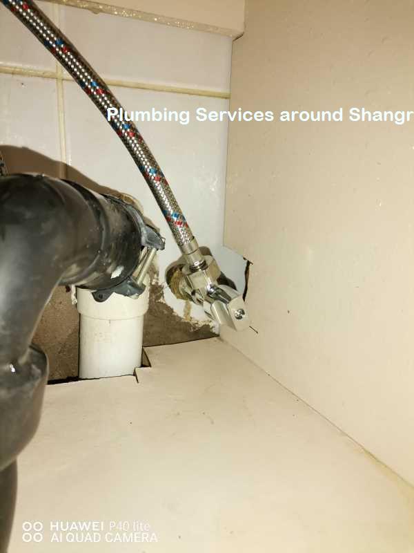 Plumbing services around Shangrila operating on a 24/7 basis in Shangrila