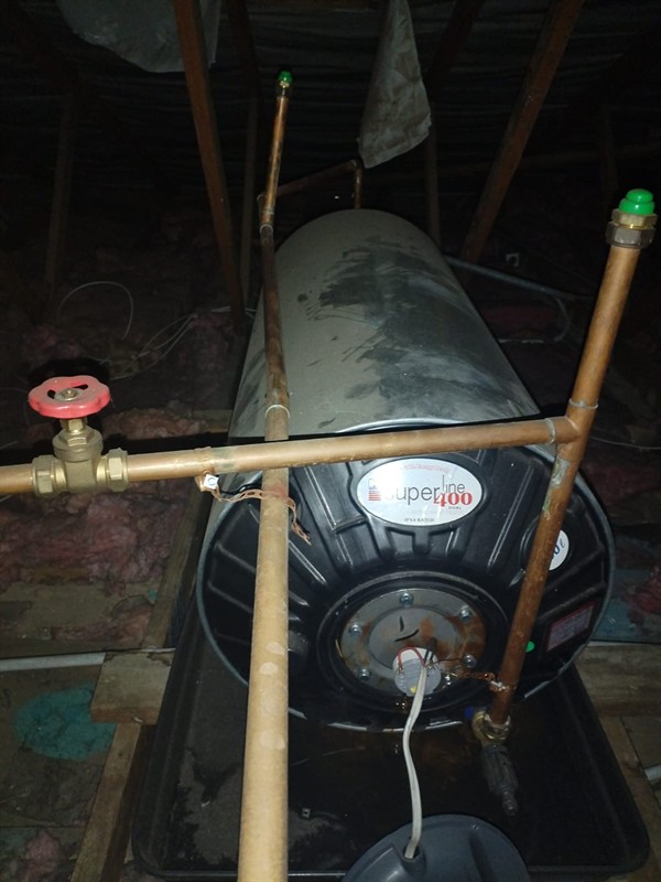 Today stop needed from rapid gushing burst geyser in Pretoria Industrial