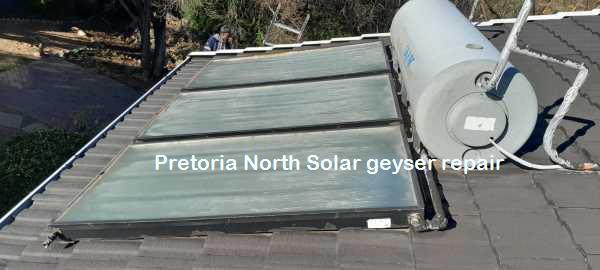 Pretoria North solar geyser repairs