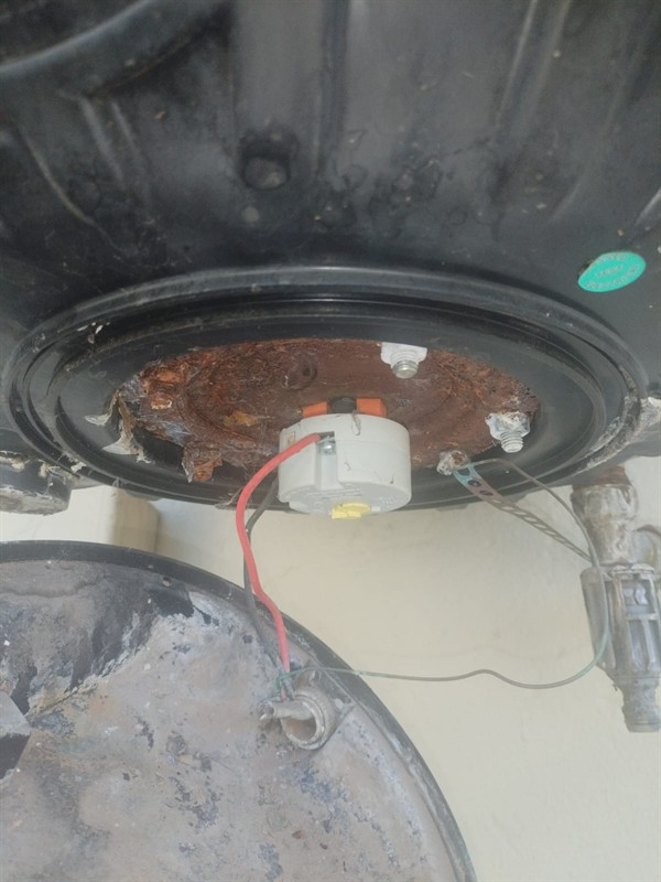 From the geyser in Midrand East