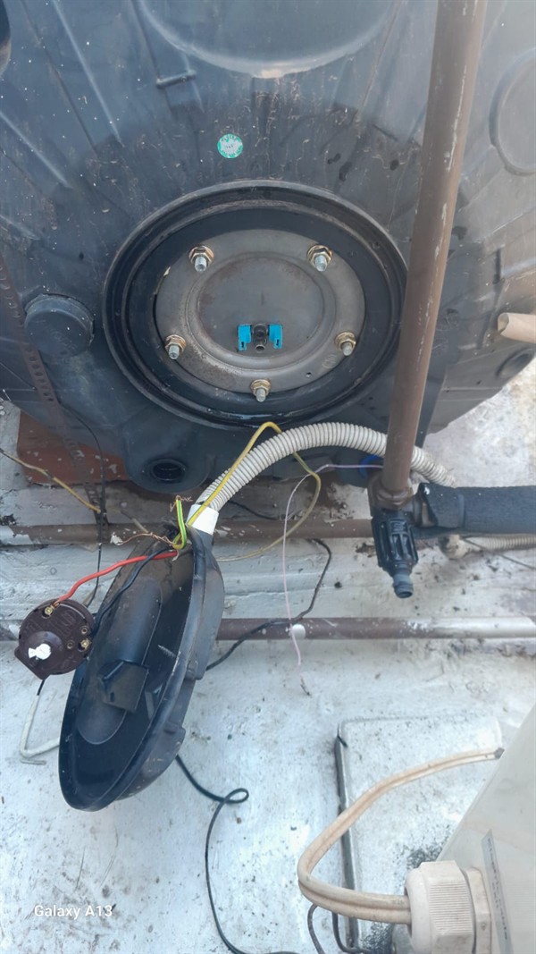 Faulty thermostat and element in Oranjehof