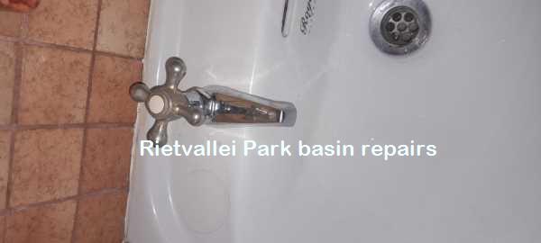 Rietvallei Park basin repairs