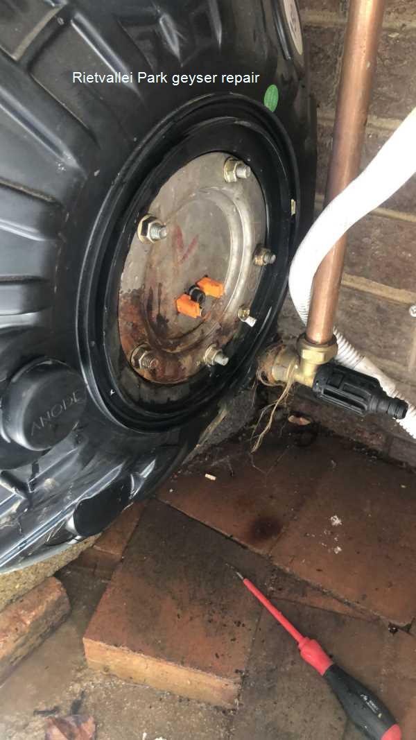 Rietvallei Park geyser repair