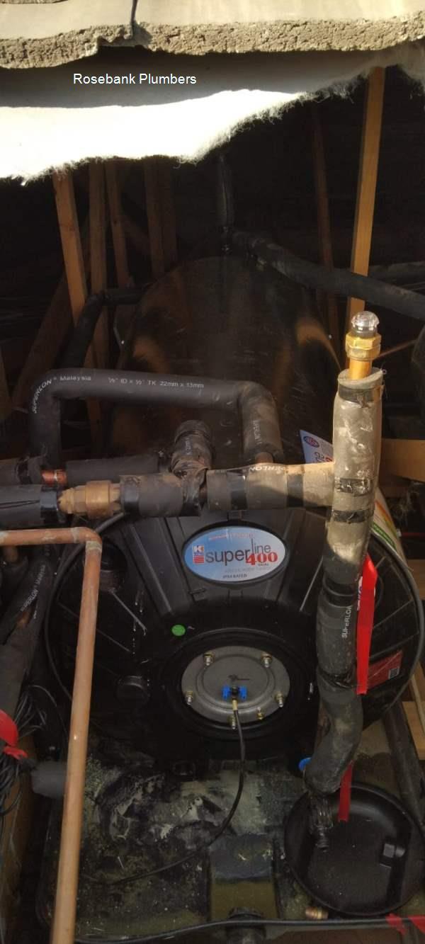 Rosebank Plumbers service image for homes and businesses