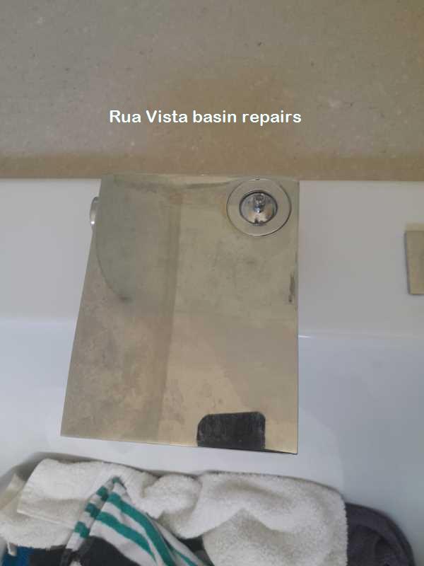 Rua Vista basin repairs