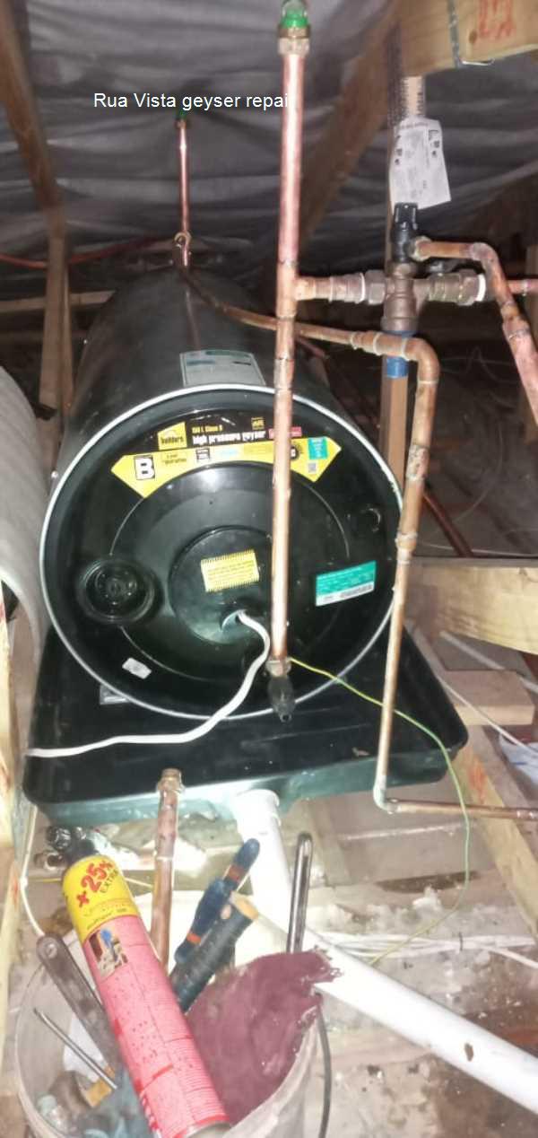 Rua Vista geyser repair