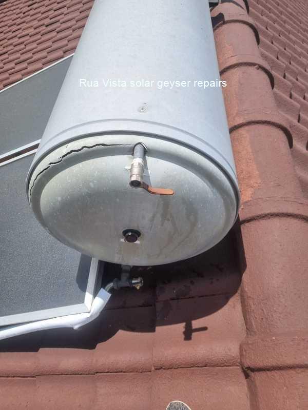 Rua Vista solar geyser repair using the latest techniques and years of experience ensures a first-time fix for any solar geyser installed in Rua Vista.