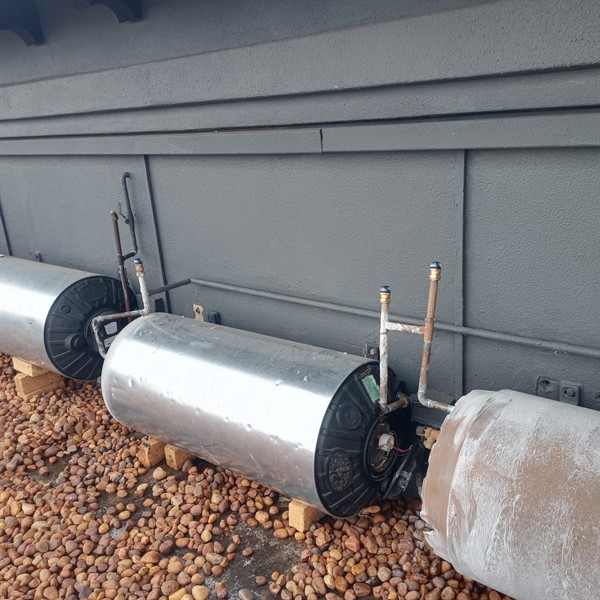 Rising bill from continuous running burst geyser in Saulsville