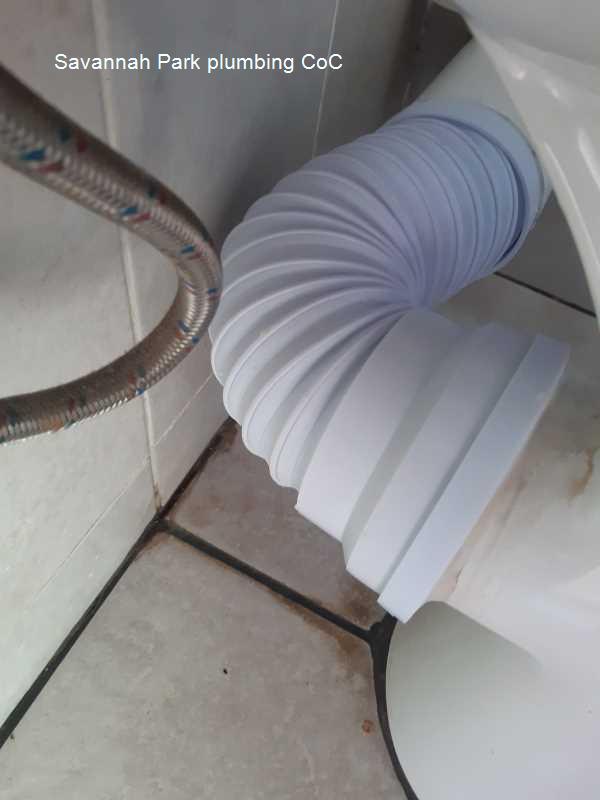 Savannah Park plumbing CoC