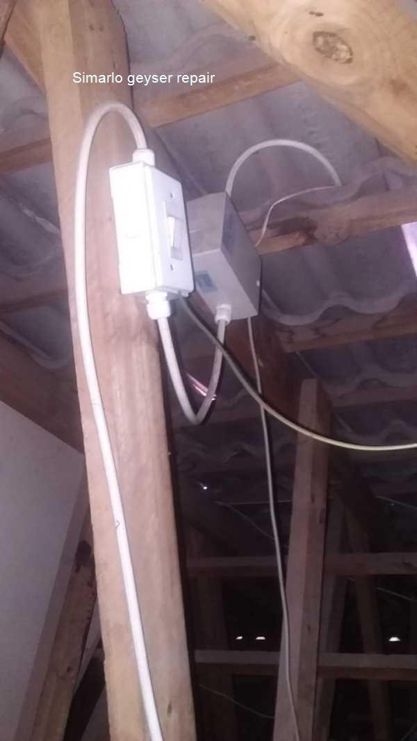 Simarlo geyser repair