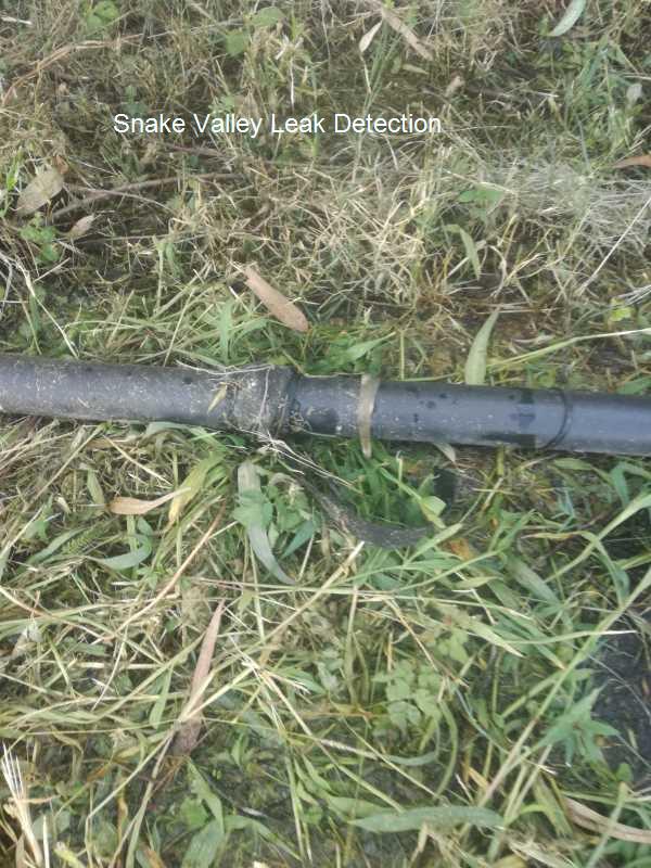 Snake Valley Leak detection