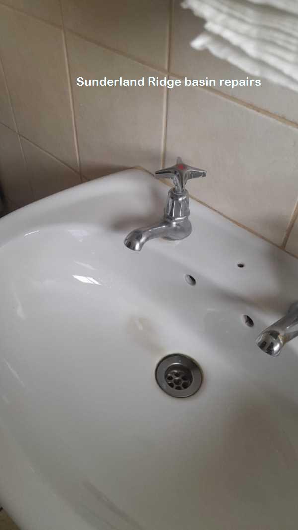 Sunderland Ridge basin repairs