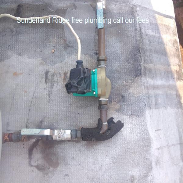 Sunderland Ridge free plumbing call our fees